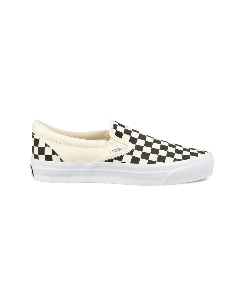 Vans Check-pattern Slip-on Sneakers Neutrals