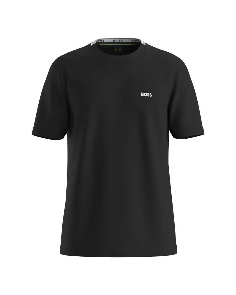 HUGO BOSS Crew-neck T-shirt Black
