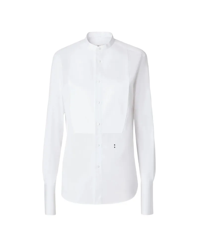 Fendi White Poplin Shirt White