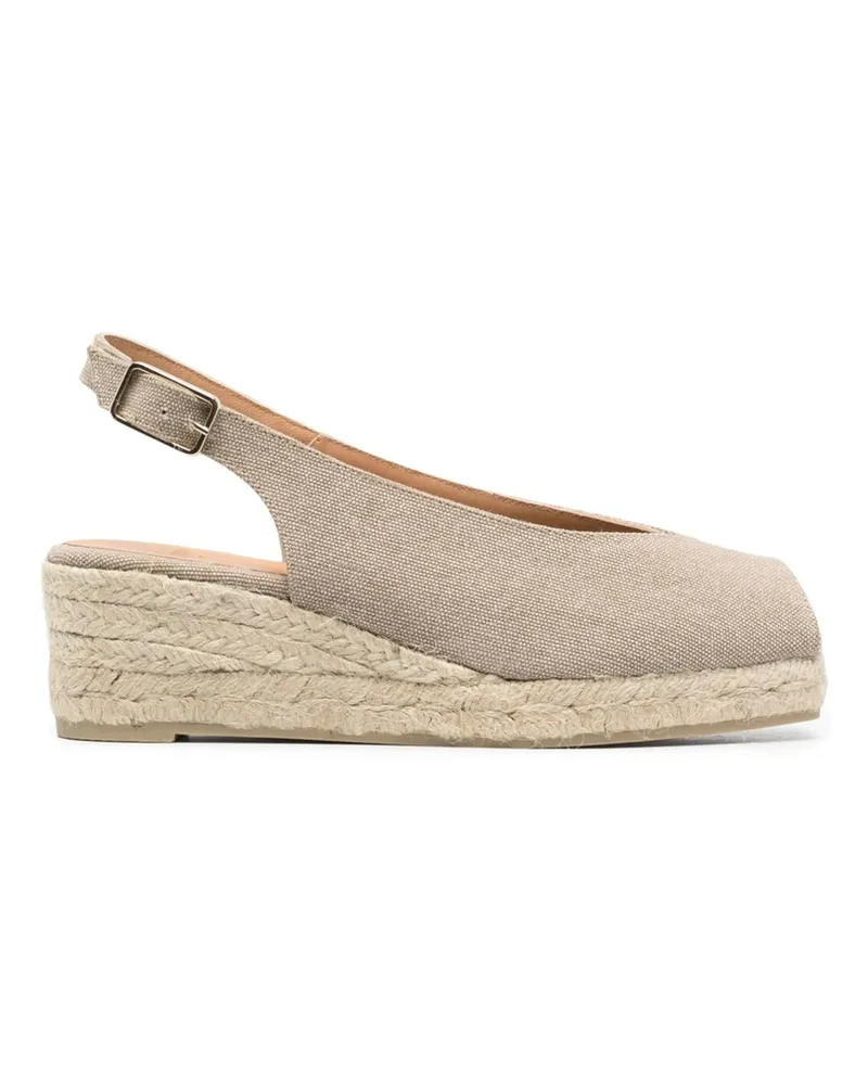 Castañer Dosalia Wedge Espadrilles Neutrals