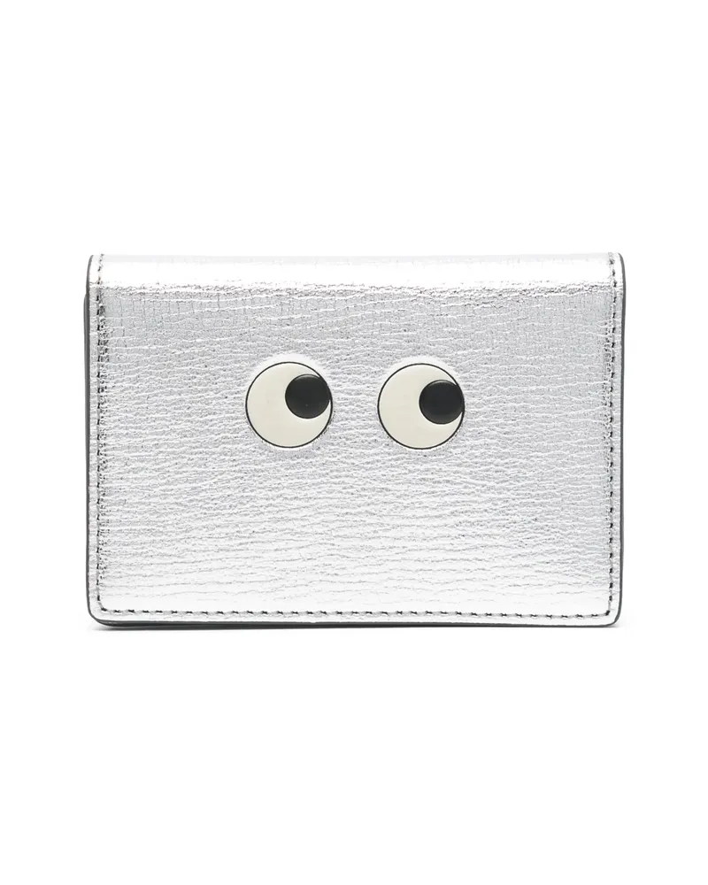 Anya Hindmarch Eyes Card Holder Silver