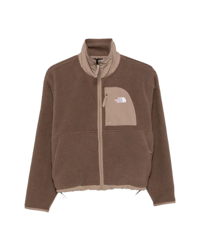 The North Face Yumiori Off Peak Zip-up Sweatshirt Brown