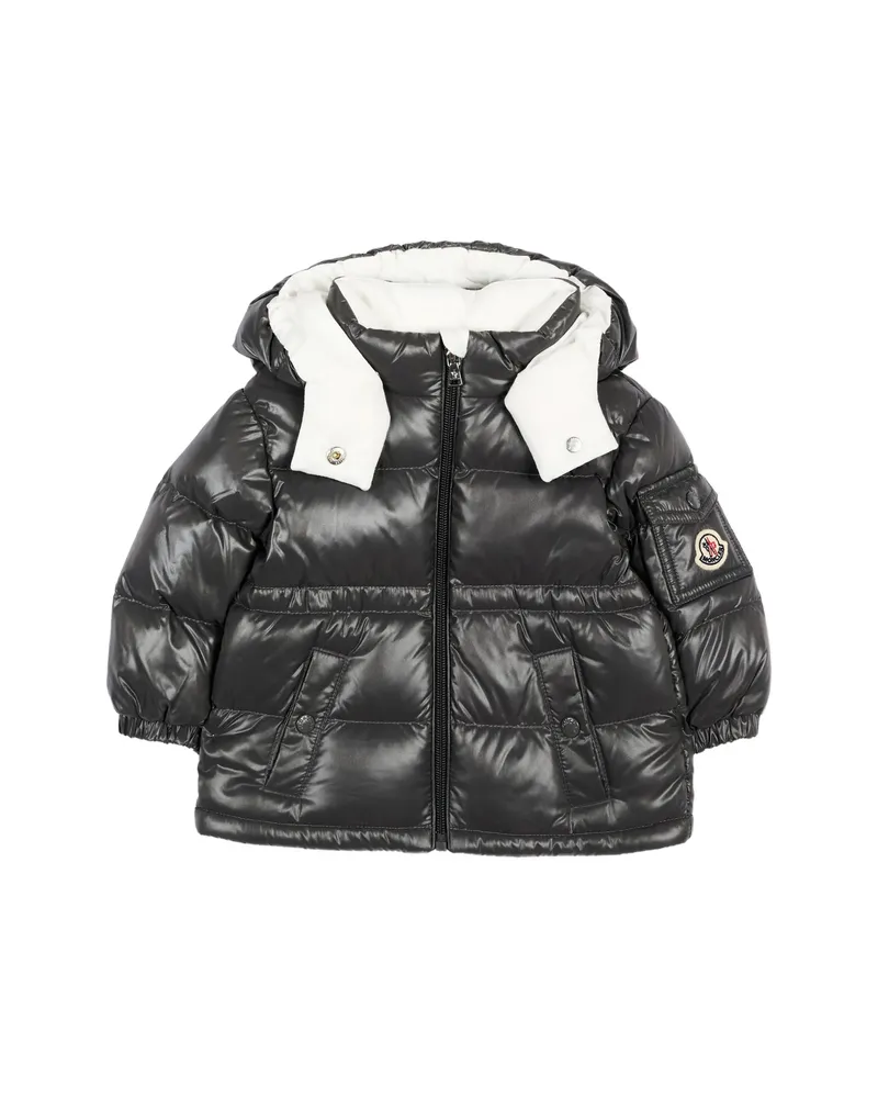 Moncler Hooded Padded Jacket Grey