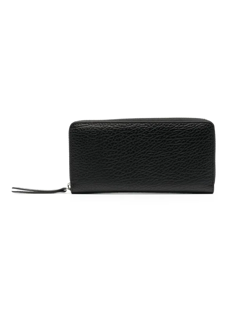 Maison Margiela Four-stitch Zip-around Wallet Black