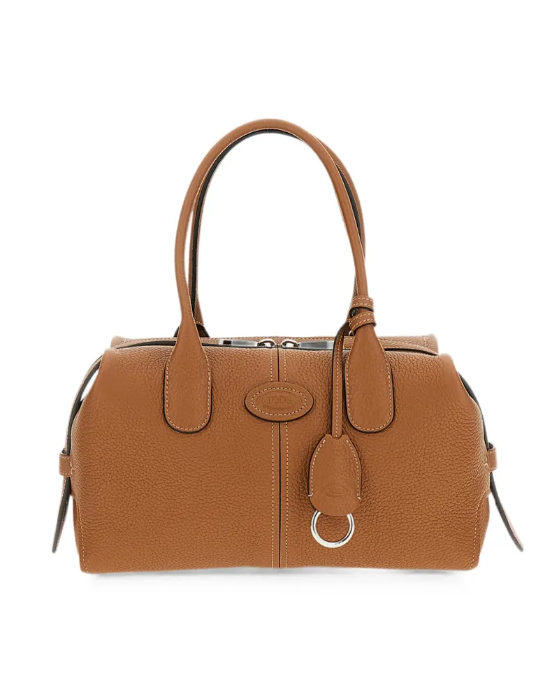TOD'S Leather Tote Bag Brown