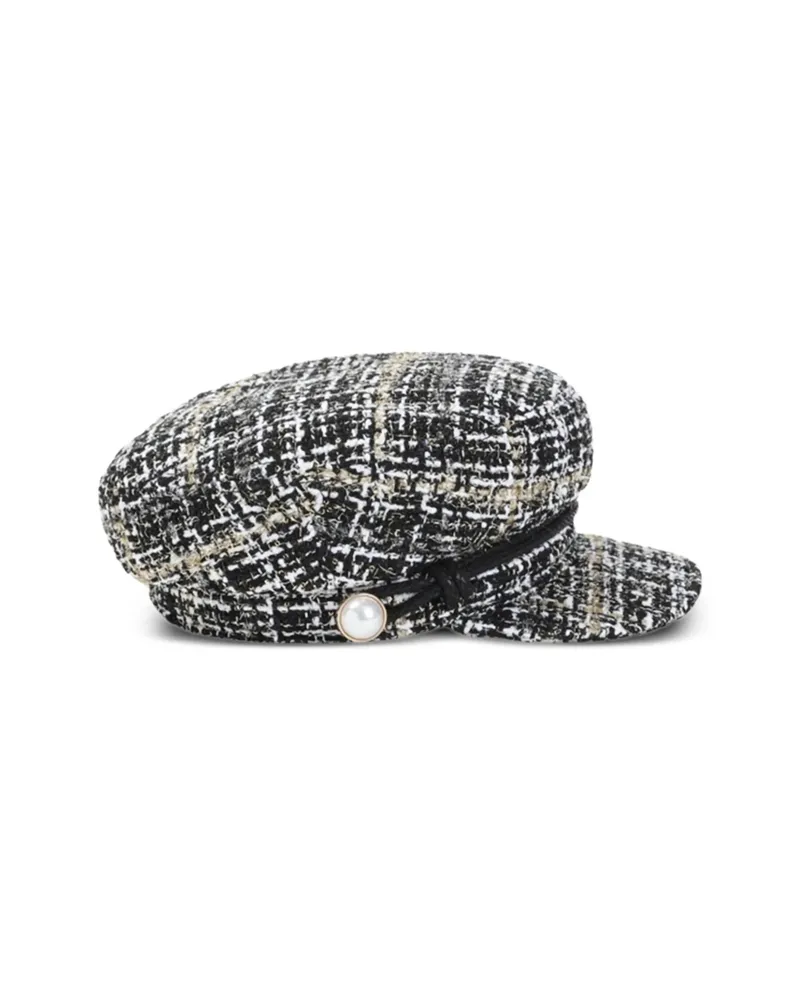 Maison Michel New Abby Sailor Cap Black