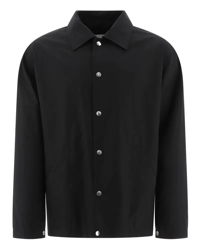 Jil Sander Logo-print Jacket Black