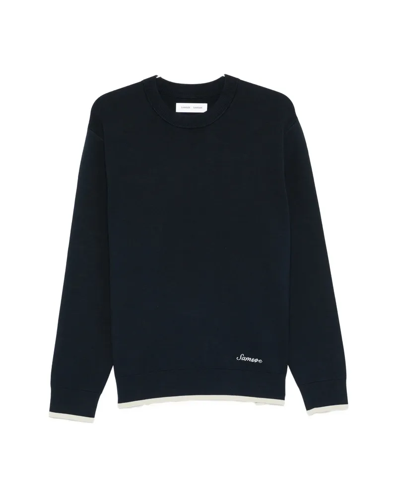 Samsøe & Samsøe Sweaters And Knitwear Blue