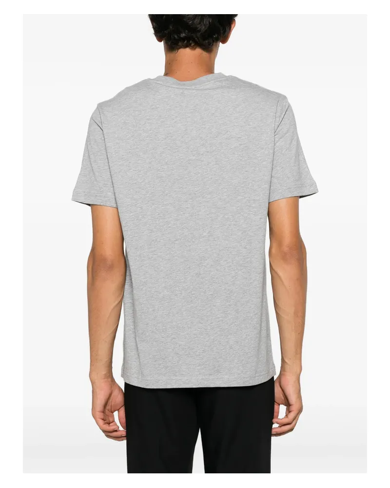 A.P.C. A. p.c. Logo-print T-shirt Grey