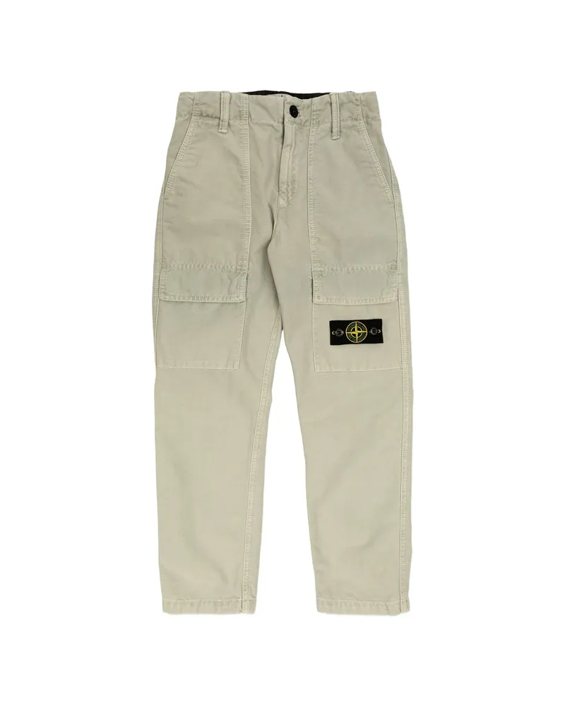 Stone Island Pocket Trousers Green
