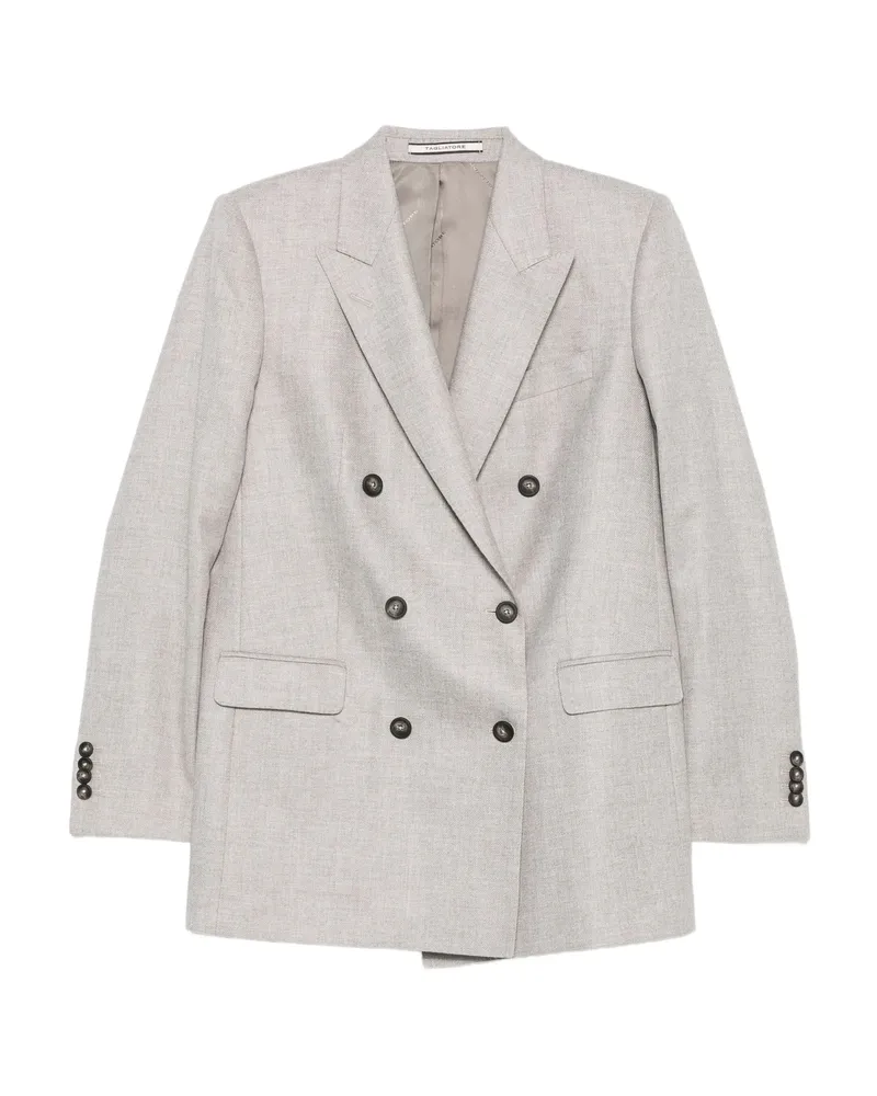 Tagliatore Jasmine Double-breasted Blazer Grey