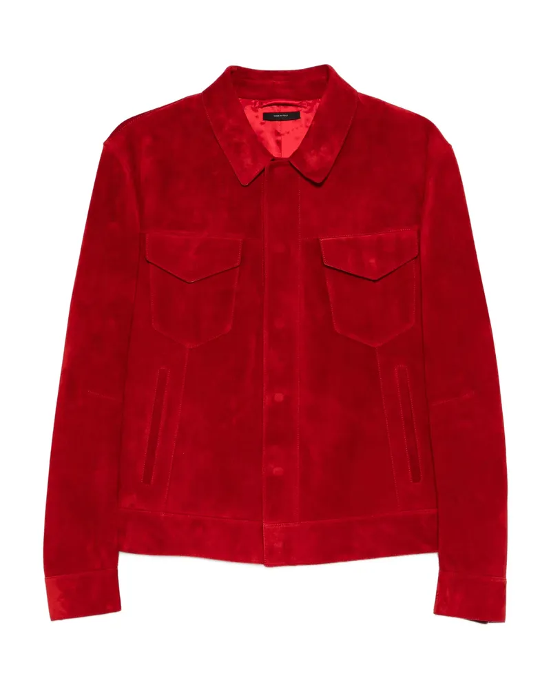 Tom Ford Western Patch-pocket Jacket Red