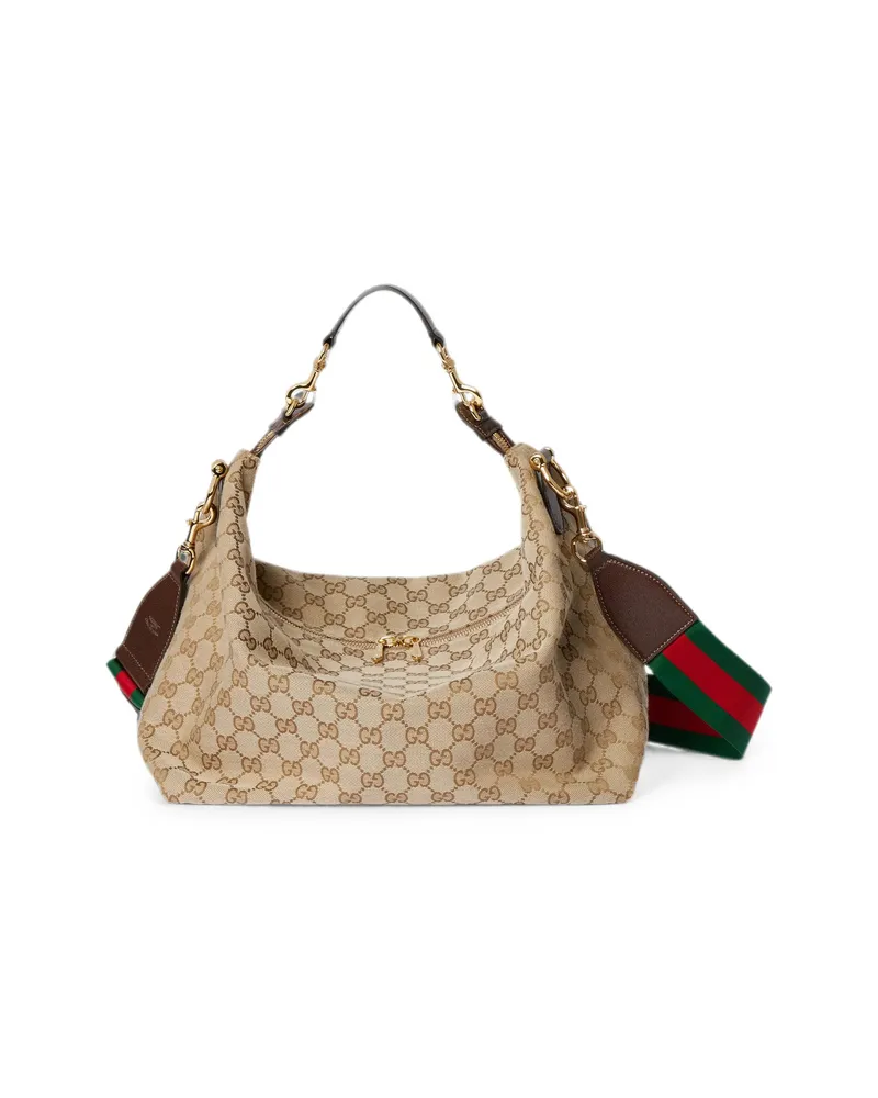 Gucci Brera Medium Crossbody Bag Neutrals