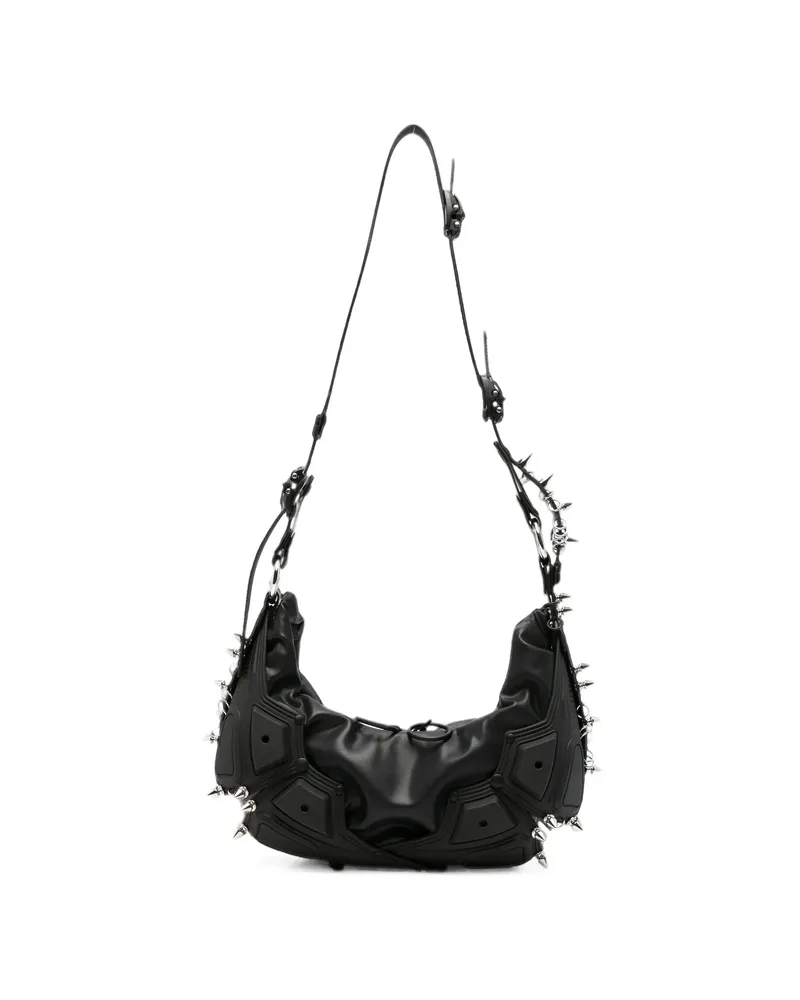Innerraum Stud-embellished Panelled Shoulder Bag Black