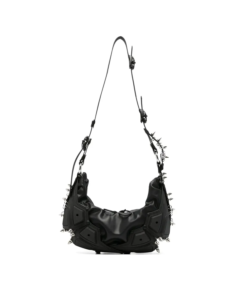 Innerraum Stud-embellished Panelled Shoulder Bag Black