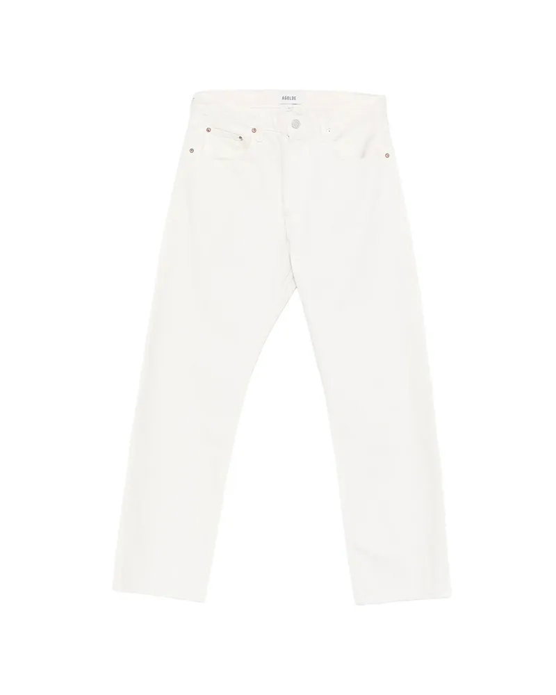 AGOLDE Magnus Cotton Jeans White
