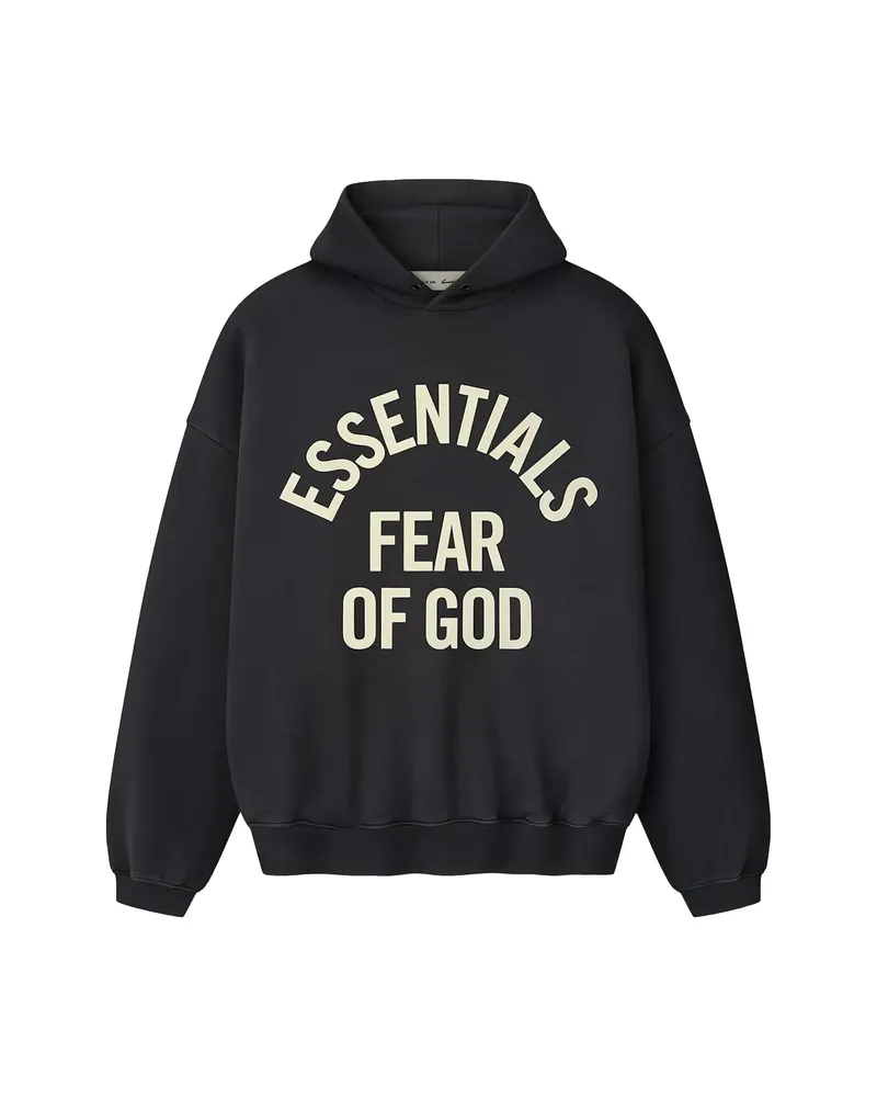 Fear of God Campus 90s Graphic-print Hoodie Black