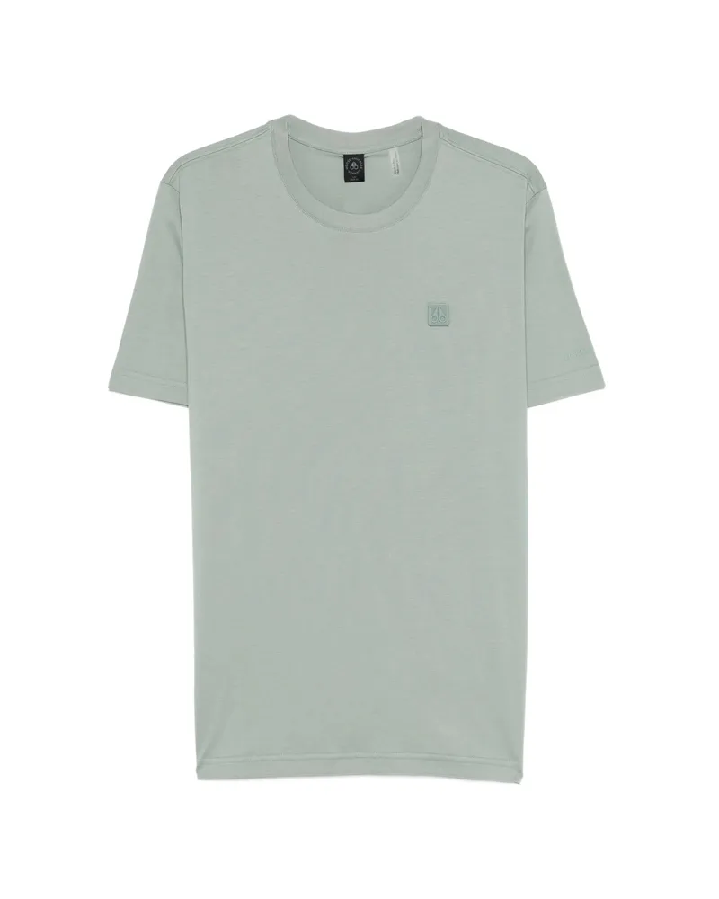 Moose Knuckles Duluth Logo T-shirt Green