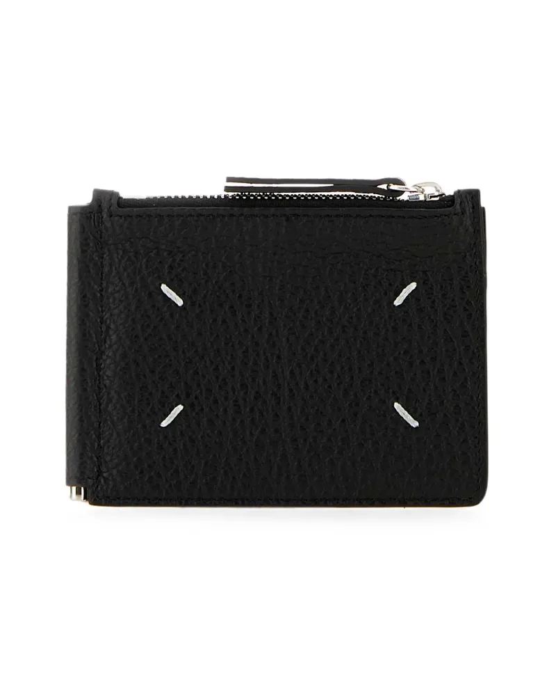 Maison Margiela Four Stitches Leather Wallet Black