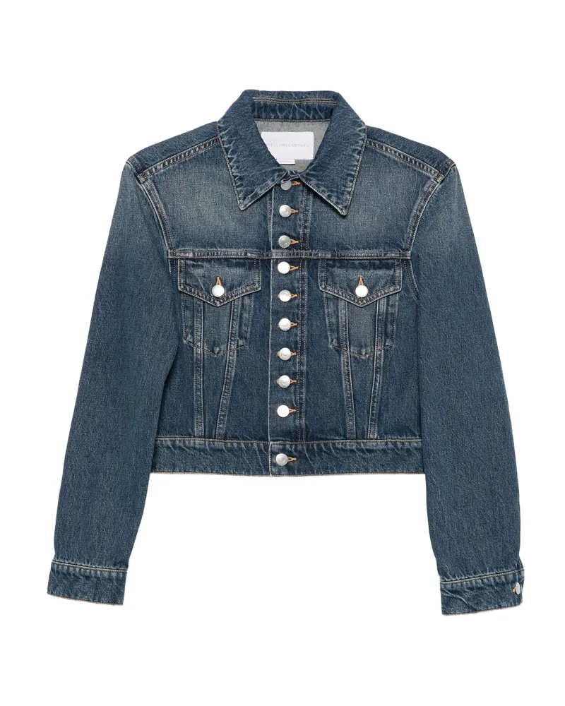 Stella McCartney Button-fastening Denim Jacket Blue