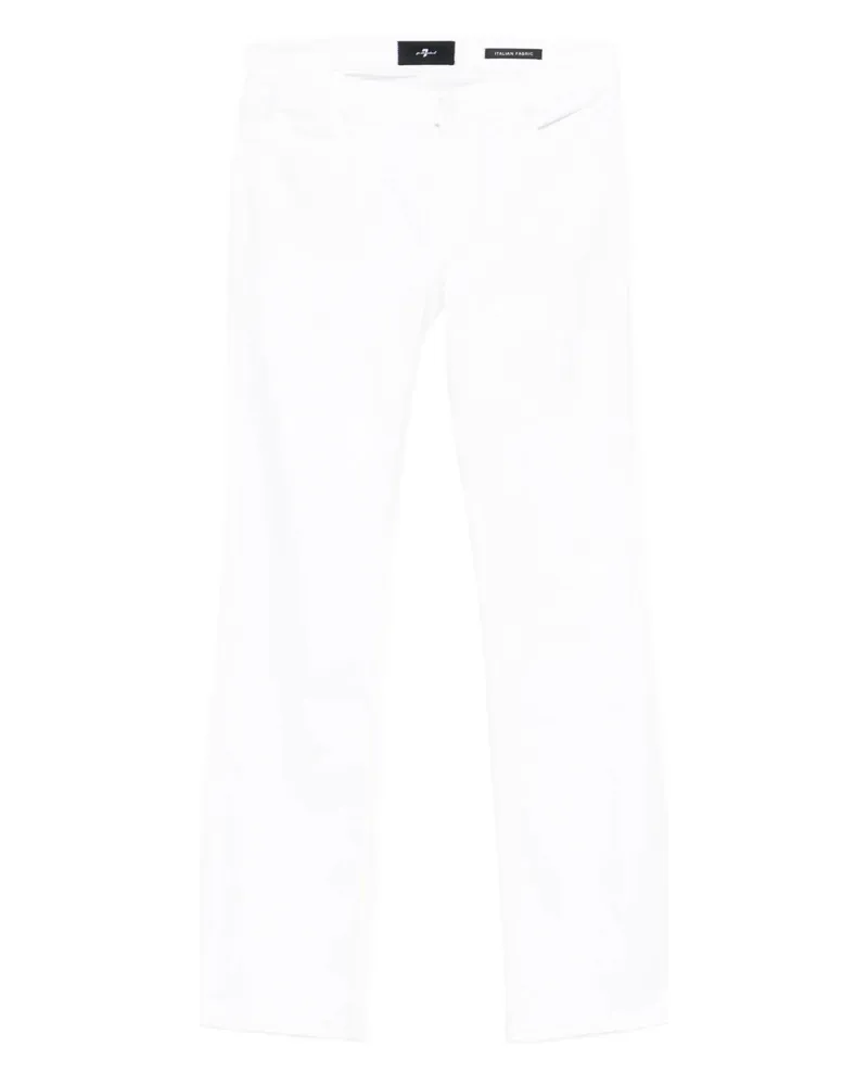 7 for all mankind Bootcut Jeans White