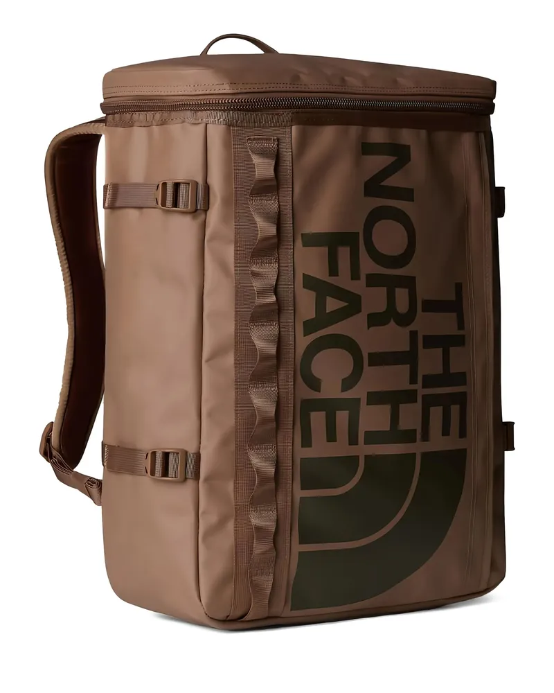The North Face Logo-print Backpack Brown