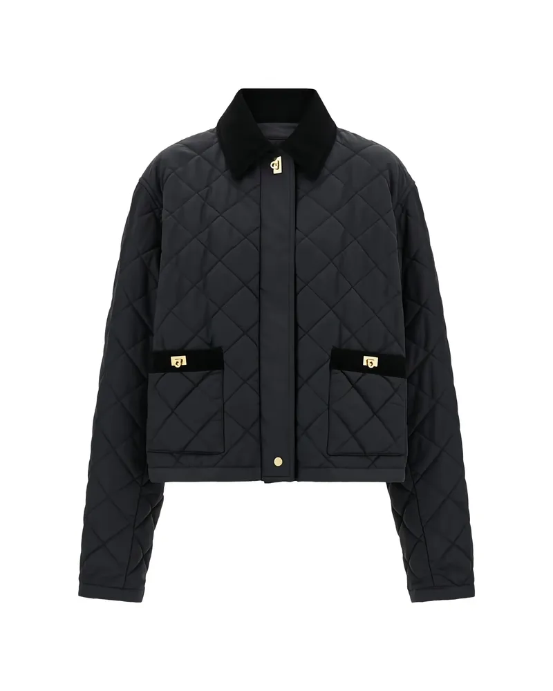 Ferragamo Padded Blouson Black