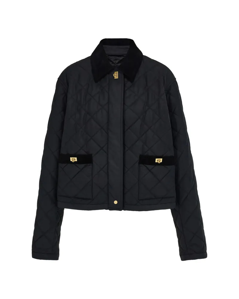 Ferragamo Padded Blouson Black