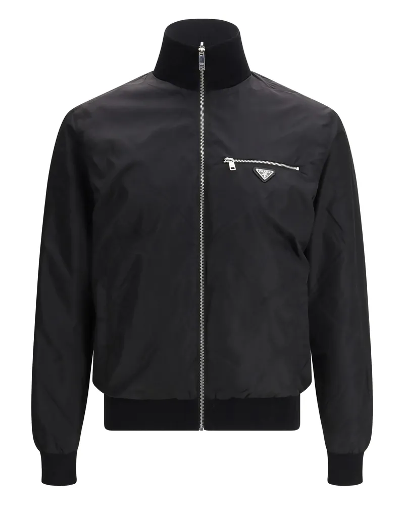Prada Reversible Zipped Jacket Black
