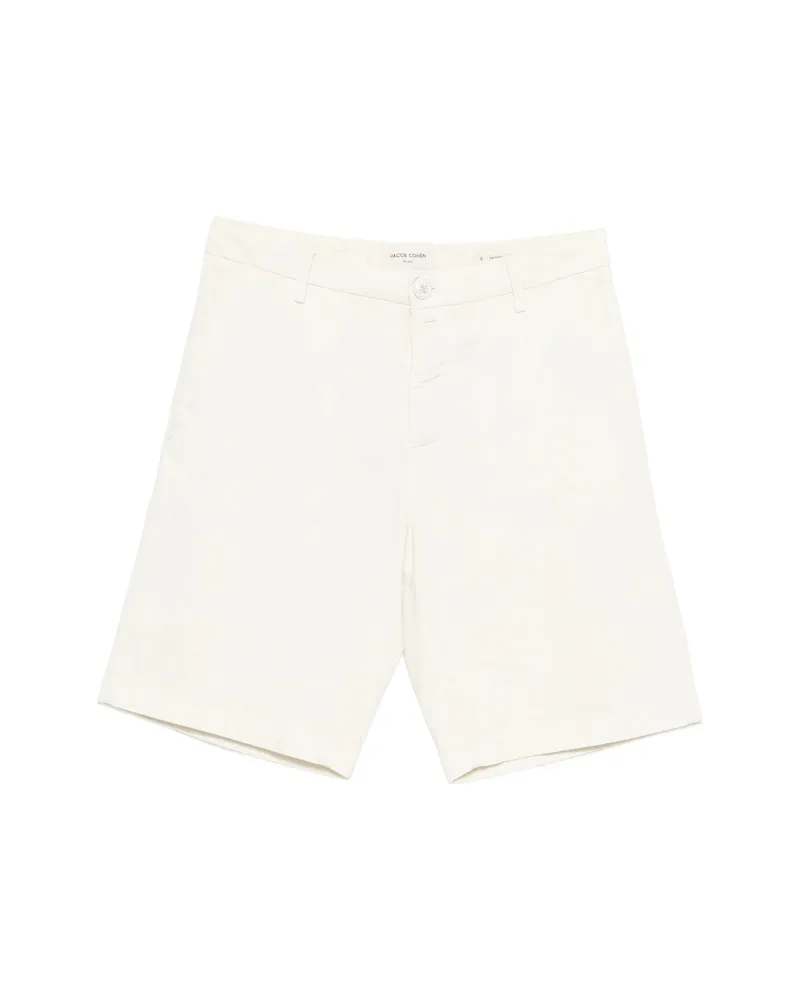 Jacob Cohën George Tailored Shorts White