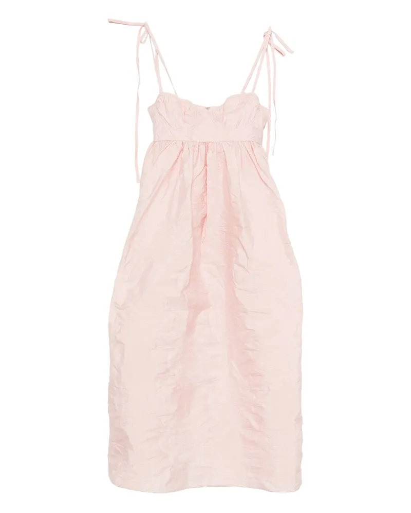 Cecilie Bahnsen Alena Midi Dress Pink