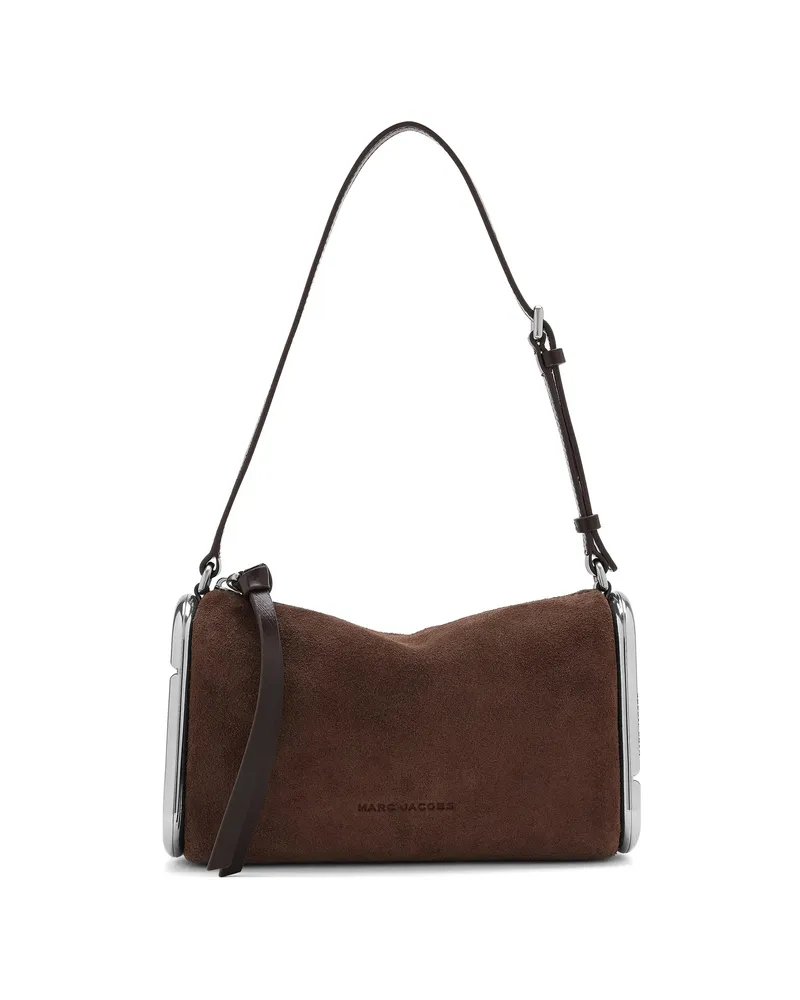 Marc Jacobs Scene Small Shoulder Bag In Suede Brown