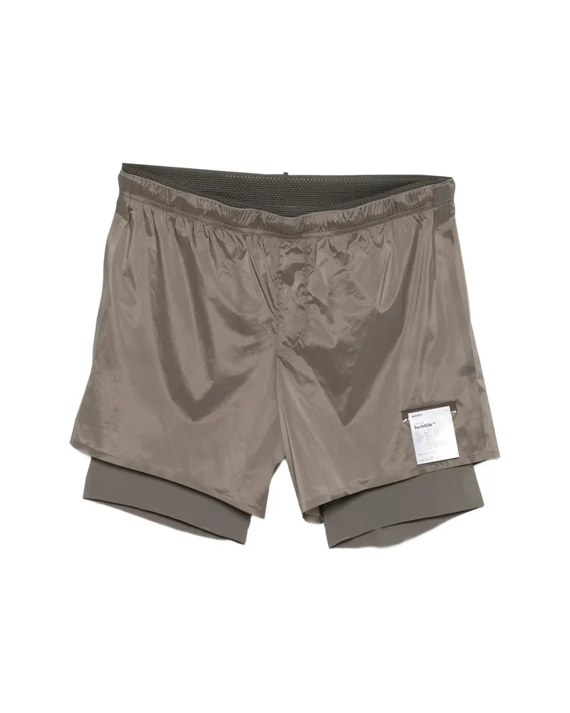 Satisfy Layered Shorts Neutrals