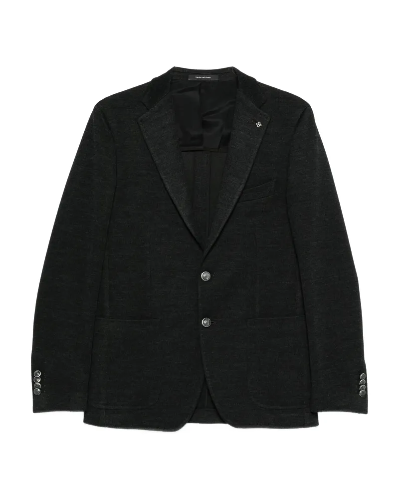 Tagliatore Single-breasted Blazer Black