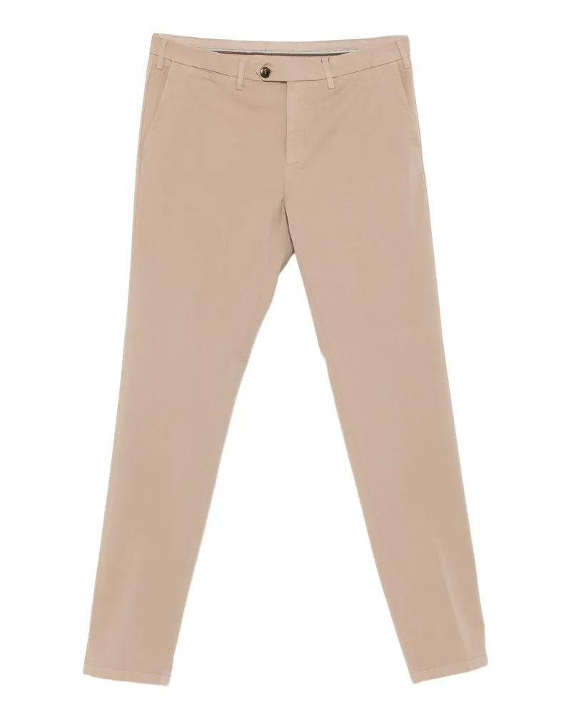 Canali Button-fastening Trousers Neutrals