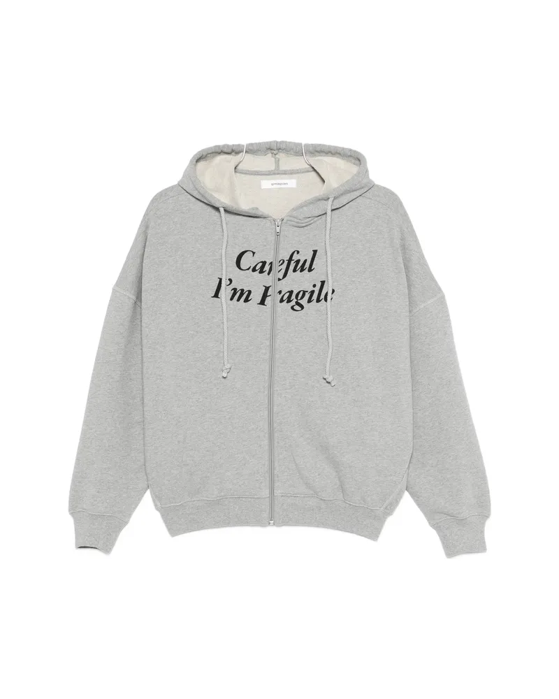 GIMAGUAS Printed Hoodie Grey