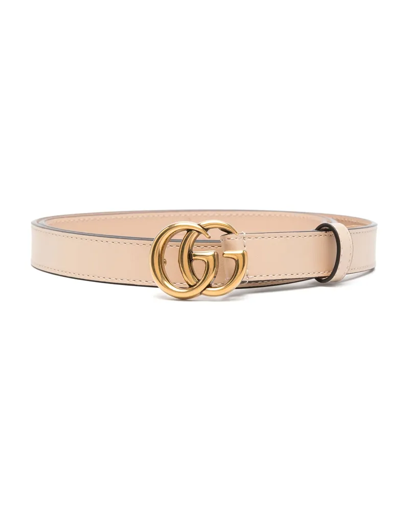 Gucci GG Marmont Leather Belt Pink