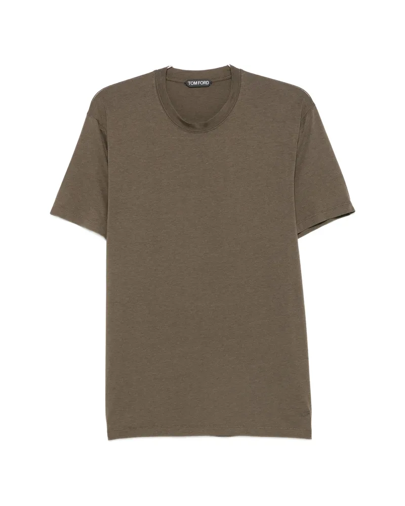 Tom Ford Crew-neck T-shirt Green