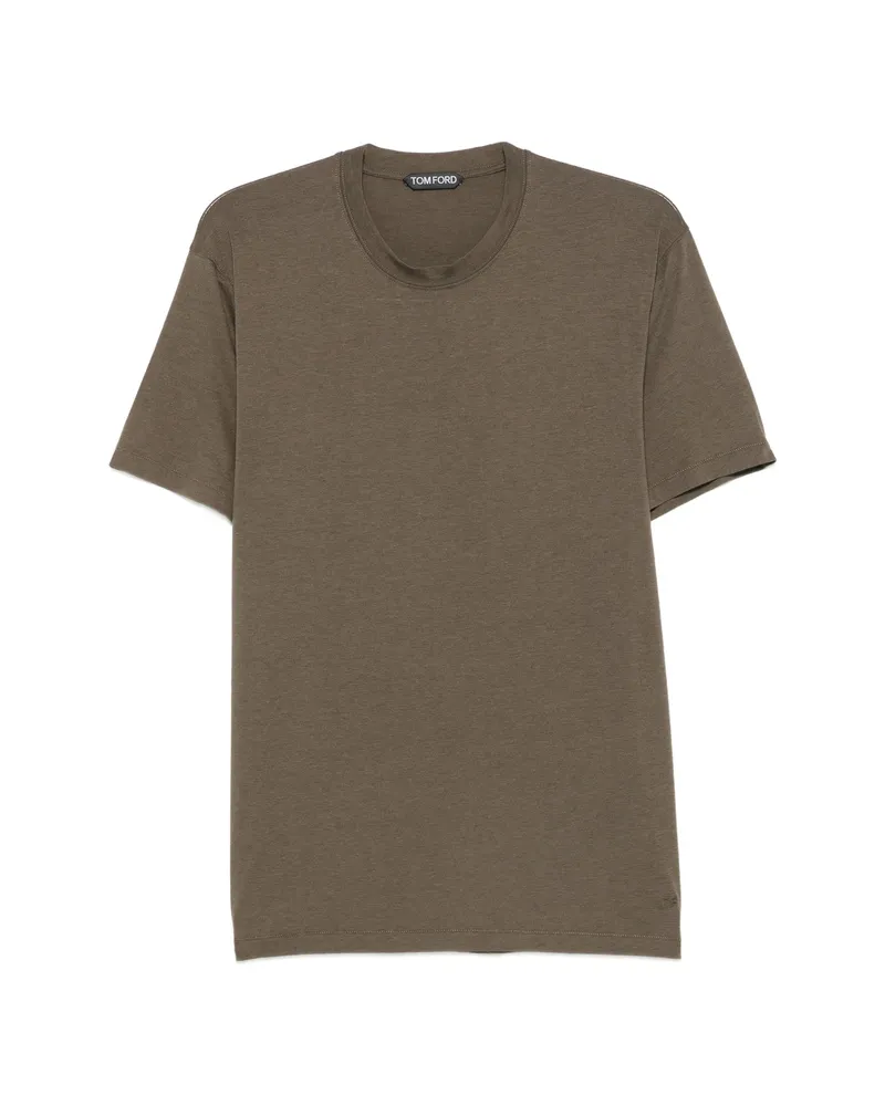 Tom Ford Crew-neck T-shirt Green