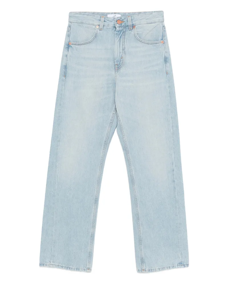 BITE Studios Button-up Straight Jeans Blue