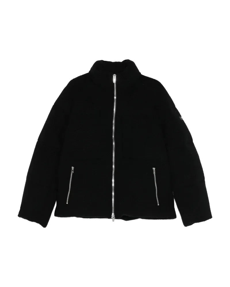 TATRAS Zip-up Wool Jacket Black