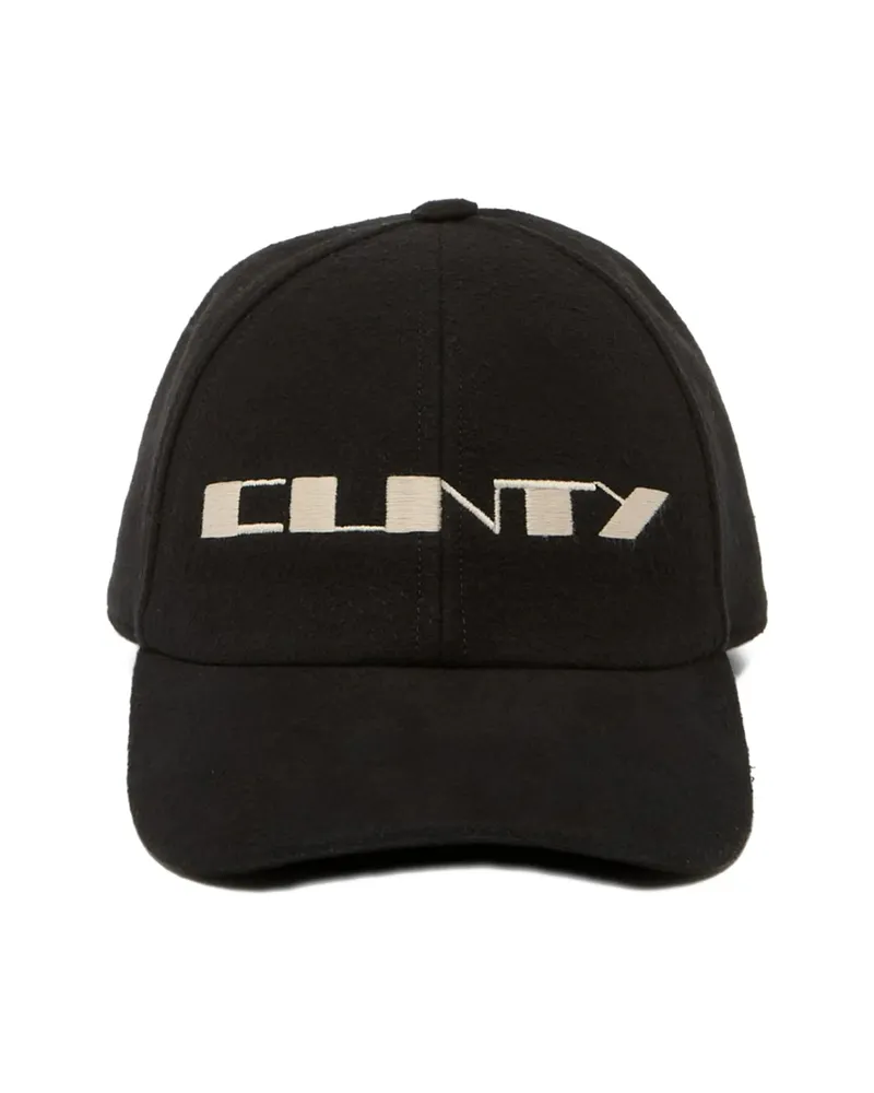 DRKSHDW by Rick Owens Logo-embroidered Baseball Cap Black