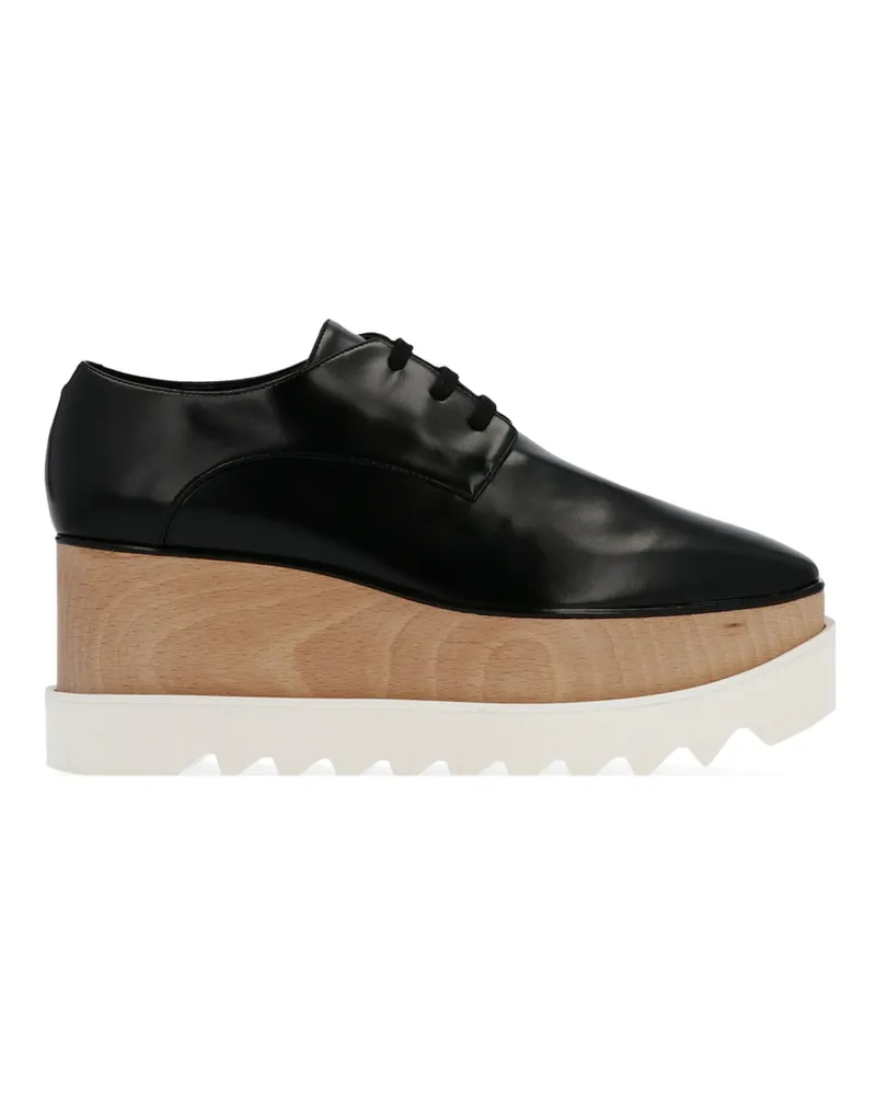 Stella McCartney Elyse Platform Derby Shoes Black