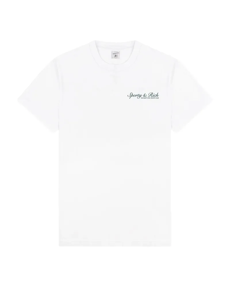 SPORTY & RICH Graphic T-shirt White