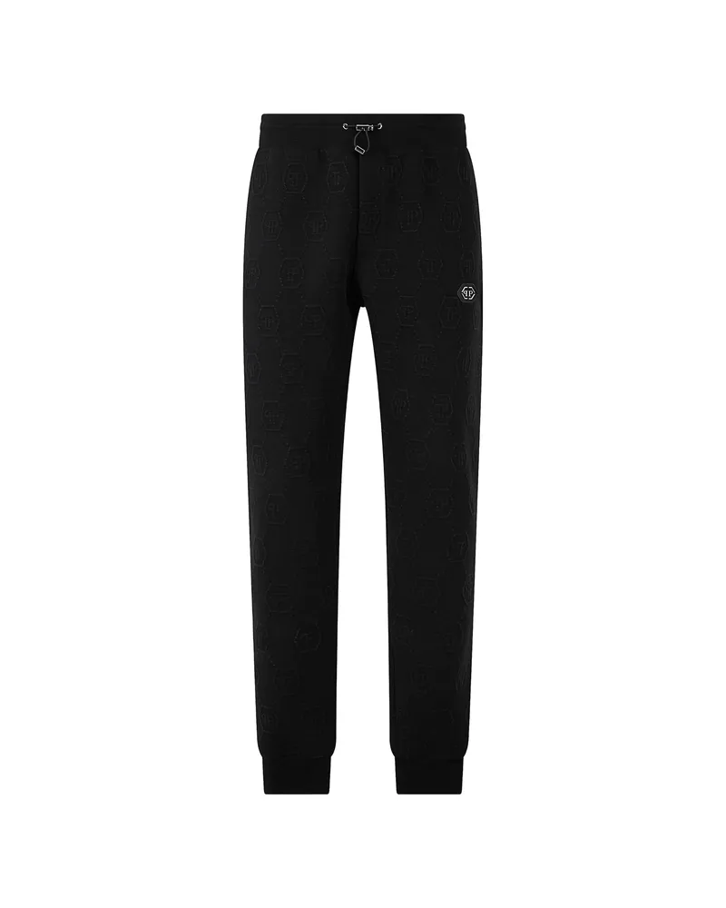 Philipp Plein Logo-patch Track Pants Black