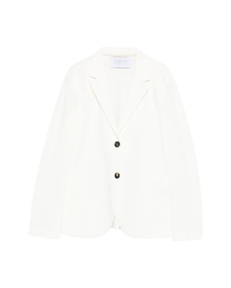 Harris Wharf London Honeycomb Blazer White