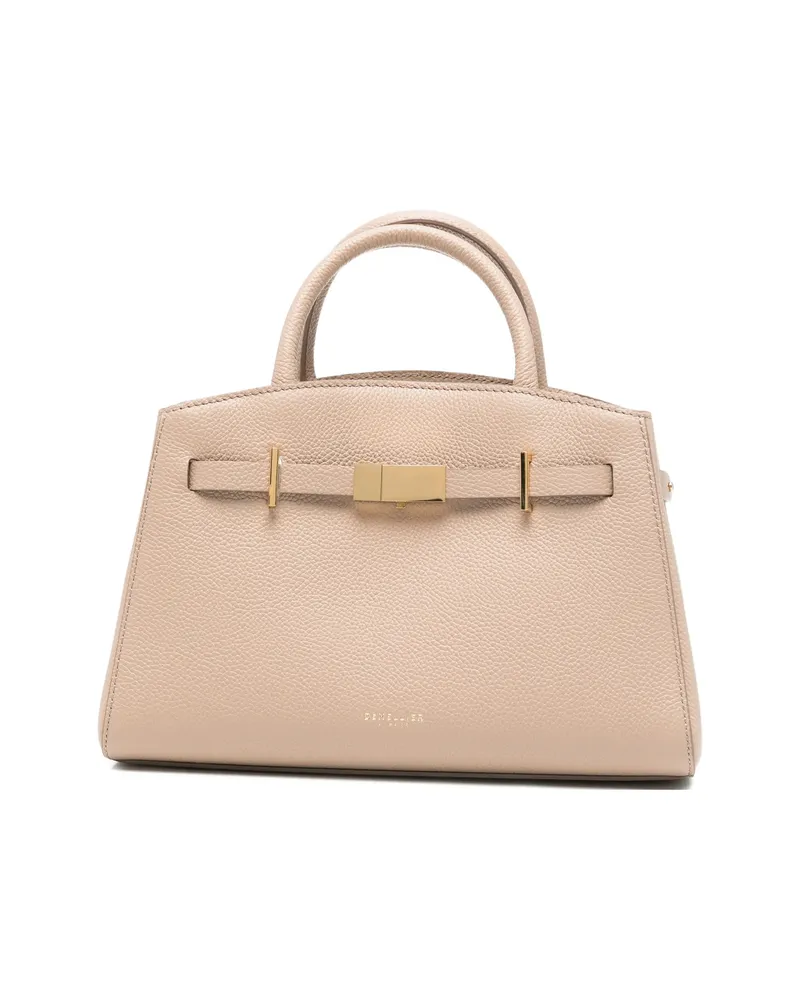 DeMELLIER Small Hudson Tote Bag Neutrals