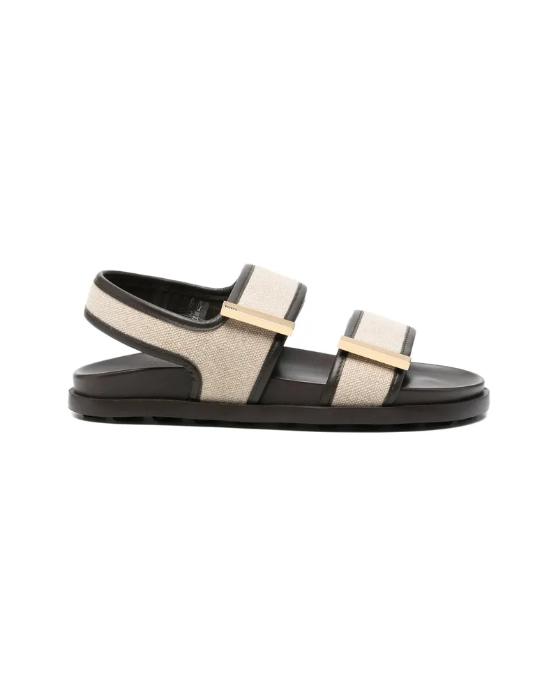 TOD'S Strap Detail Sandals Neutrals