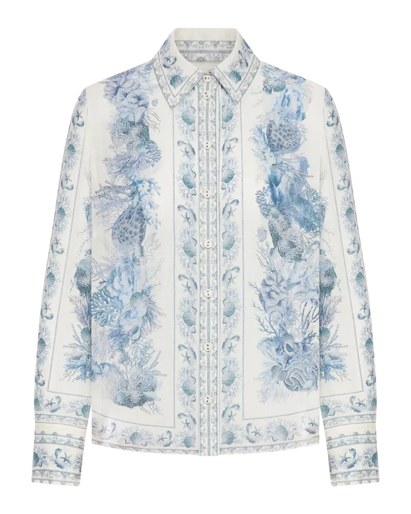 Zimmermann Wanderlust Shirt White