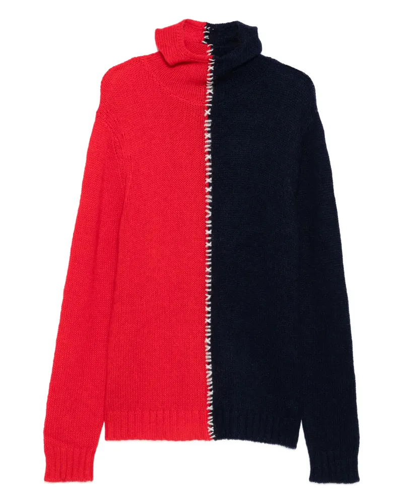 Charles Jeffrey Loverboy Roll-neck Sweater Red